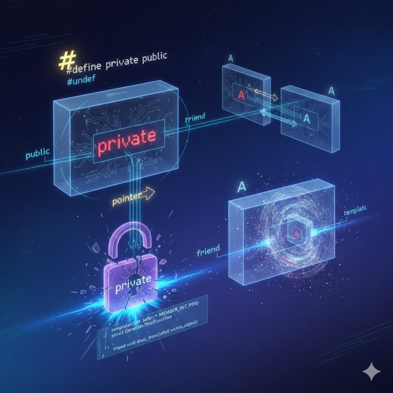C++ 奇技淫巧之访问 private 变量